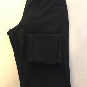 Black ponte pant